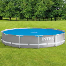 Intex kék polietilén szolár medencetakaró 348 cm medence kiegészítő
