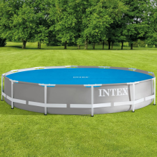 Intex kék polietilén szolár medencetakaró 348 cm medence kiegészítő