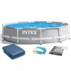 Intex Prizma keretes kerti medence 305 x 76 cm 6 az 1-ben INTEX 26700