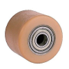 Intra Ø 85x100 mm urethan raklapemelő görgő Átmérő 85 mm Szélessége 100 mm Tengely 20 mm