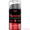 Intt Vibration! - folyékony vibrátor - eper (15ml)