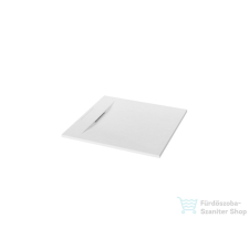 Invena ALVERO négyszögletes zuhanytálca 90x90 cm, SMC, fehér AK-7B-909-H kád, zuhanykabin