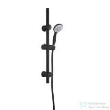 Invena DARK rudas zuhanyszett,matt fekete AU-02-001-Q csaptelep