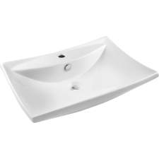 Invena Izyda mosdótál 59.5x44 cm négyszögletes fehér CE-12-001 fürdőkellék