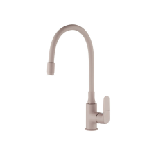 Invena JOGA PLUS konyhai csaptelep, álló, flexibilis kifolyócsővel, bézs csaptelep