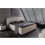 INVICTA Design ágy Lunara 180x200cm szürkés bézs bouclé