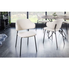 INVICTA Design étkezőszék Takuya fehér / fekete bútor