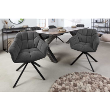 INVICTA Design forgószék Vallerina antracit bútor