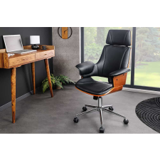 INVICTA Design irodai szék Uriela dió / fekete bútor