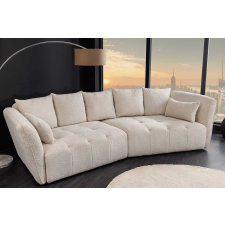 INVICTA Design kanapé Bellaria 295 cm XL bézs bouclé bútor
