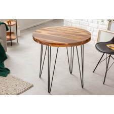 INVICTA Design kerek étkezőasztal Elegant 80 cm Sheesham bútor