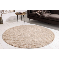 INVICTA Design kerek szőnyeg Arabella 150 cm bézs lakástextília