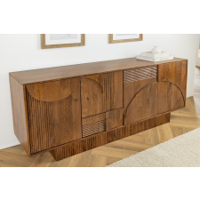 INVICTA Design komód Modéco 170 cm füstölt barna mangó bútor