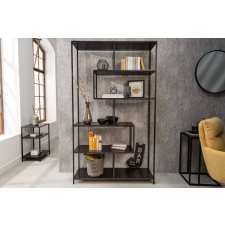 INVICTA Design könyvespolc Maille 185 x 114 cm fekete kőris bútor