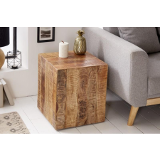 INVICTA Design oldalsó asztal Unity 40 cm mangó bútor