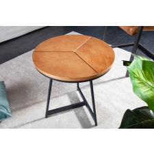 INVICTA Design oldalsóasztal Faxon 45 cm tölgy utánzata bútor