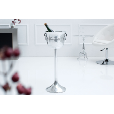 INVICTA Design pezsgő hűtő Champagne 75 cm / ezüst dekoráció