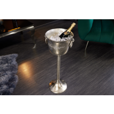 INVICTA Design pezsgő hűtő Champagne 80 cm ezüst dekoráció