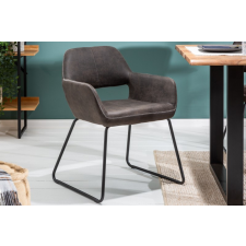 INVICTA Design szék Derrick antik szürke bútor