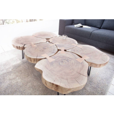 INVICTA Dohányzóasztal masszív akácfából Island II 115cm bútor