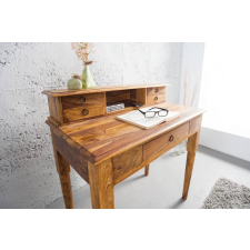 INVICTA Íróasztal Ernest Honey 90 cm sheesham bútor