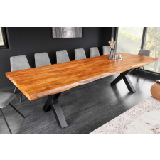 INVICTA Luxus étkezőasztal Massive X 300cm - asztallap 55mm - akác bútor