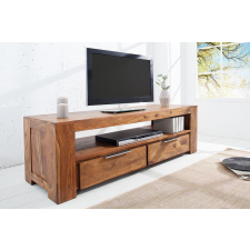 INVICTA Luxus TV asztal Timber masszív sheesham fából 135 cm bútor