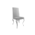 INVICTA MODERN BAROCK II ezüstszürke szék