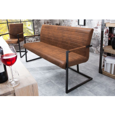 INVICTA Stílusos ülőpad Maximiliano vintage barna bútor