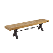 INVICTA Stílusos ülőpad Thunder 200 cm natúrszínű fenyő bútor