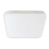  IP44 mennyezeti LED lámpatest - négyzet (48W/5160lm) meleg fehér, fekete (420 mm), Samsung chip