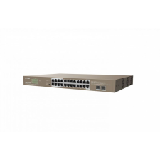 IP-COM G1126P-24-410W 24GE+2SFP Ethernet Unmanaged Switch With 24-Port PoE hub és switch