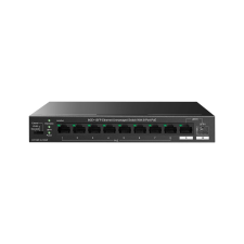 IP-COM PoE+ switch (G1110PF-8-102W) (G1110PF-8-102W) hub és switch