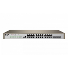 IP-COM ProFi 24x 10/100/1000 + 4x SFP switch (PRO-S24-410W) (PRO-S24-410W) hub és switch