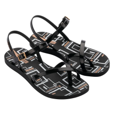  Ipanema Fashion Sand VIII női szandál - fekete/fehér