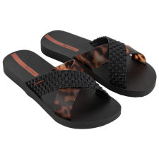 Ipanema Sense Slide női papucs - fekete/barna női papucs