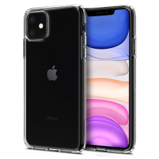  iPhone 11 Telefontok - SPIGEN LIQUID CRYSTAL átlátszó szilikon hátlap tok tok és táska