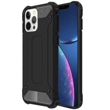  iPhone 13 Pro Max Telefontok - Defender II fekete ütésálló hátlap tok tok és táska