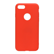 iPhone 14 (6.1") szilikon tok, matt, piros, Forcell Soft tok és táska