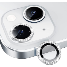 iPhone 14 - Diamond kameralencse védőkeret - üveg, kameralencse védőkeret mobiltelefon kellék