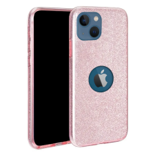  iPhone 14 Telefontok - Pink Shiny tok (Apple logónál kivágással) tok és táska