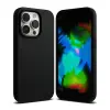  iPhone 15 Pro Max Telefontok - fekete szilikon tok