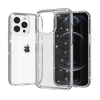  iPhone 15 Pro Telefontok - Glitter - átlátszó csillámos hátlap tok
