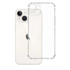 iPhone 16 Plus szilikon tok, hátlaptok, telefon tok, erősített sarkokkal, átlátszó, Anti Shock, 1,5mm tok és táska