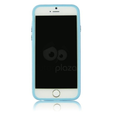 Iphone 6 műanyag keret - világoskék mobiltelefon kellék