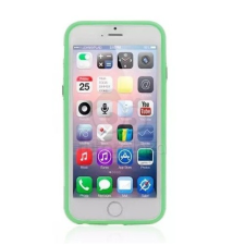 Iphone 6 műanyag keret - zöld mobiltelefon kellék