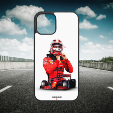 iPhone Forma 1 - Leclerc Ferrari 16 - iPhone tok tok és táska