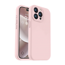 iPhone Telefontok iPhone 14 Pro - PASTEL - púder pink szilikon hátlap tok tok és táska
