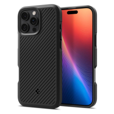 iPhone Telefontok iPhone 16 Pro - SPIGEN LIQUID AIR - fekete szilikon tok tok és táska