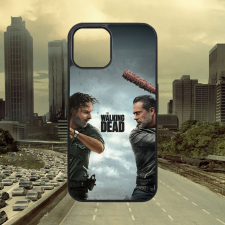 iPhone The Walking Dead - Rick VS Negan - iPhone tok tok és táska